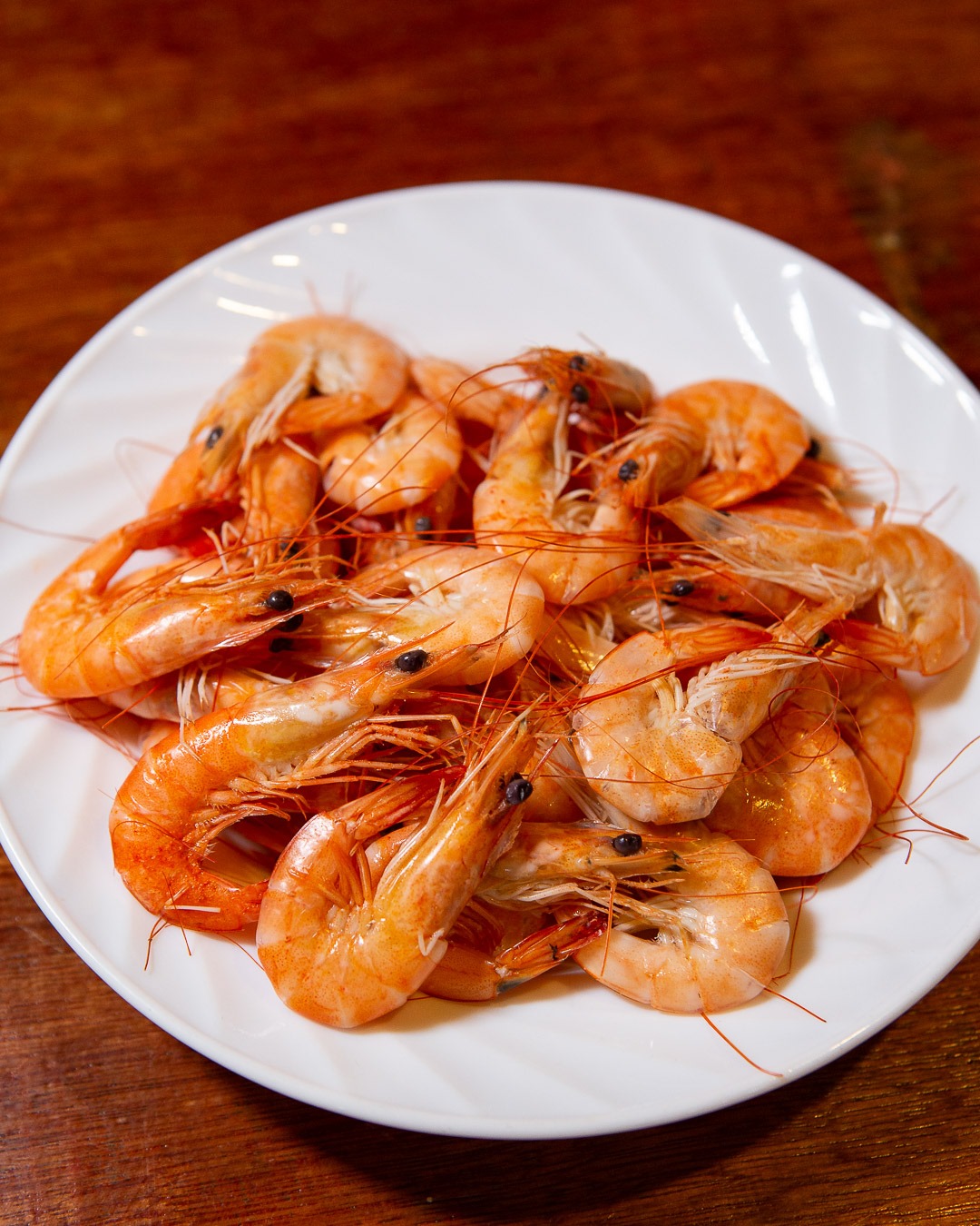 Parboil Shrimps